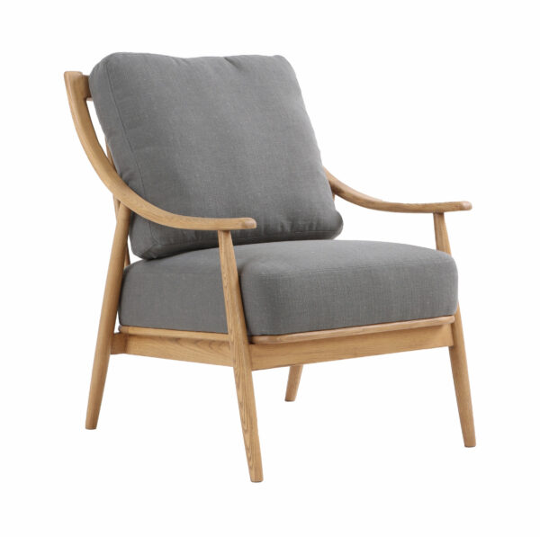 Kinsley Club Chair (Stormy Gray) Wichita