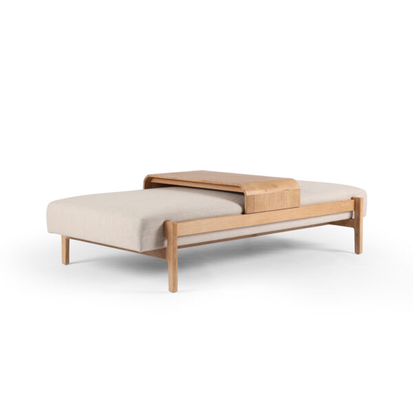 Emma Ottoman (White Wash Ash) Texas