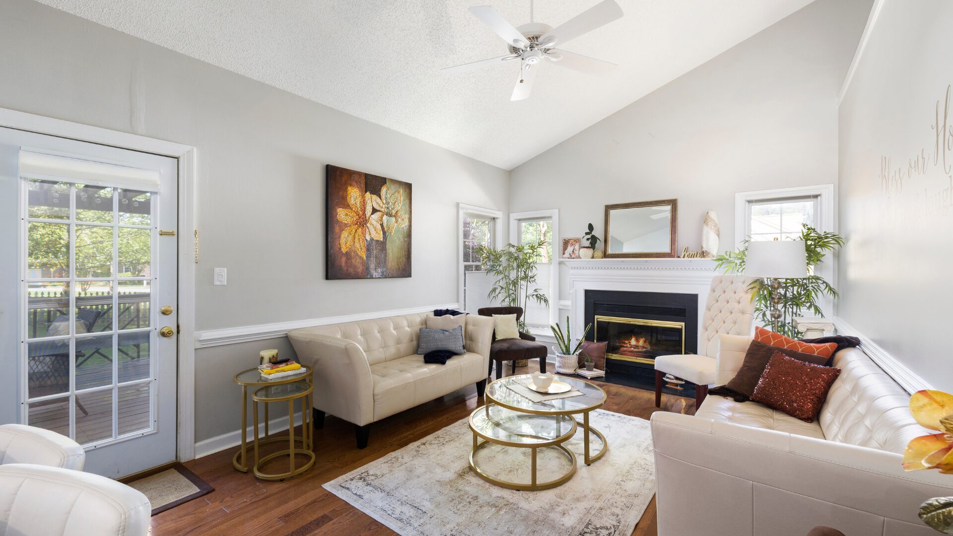 home staging set up