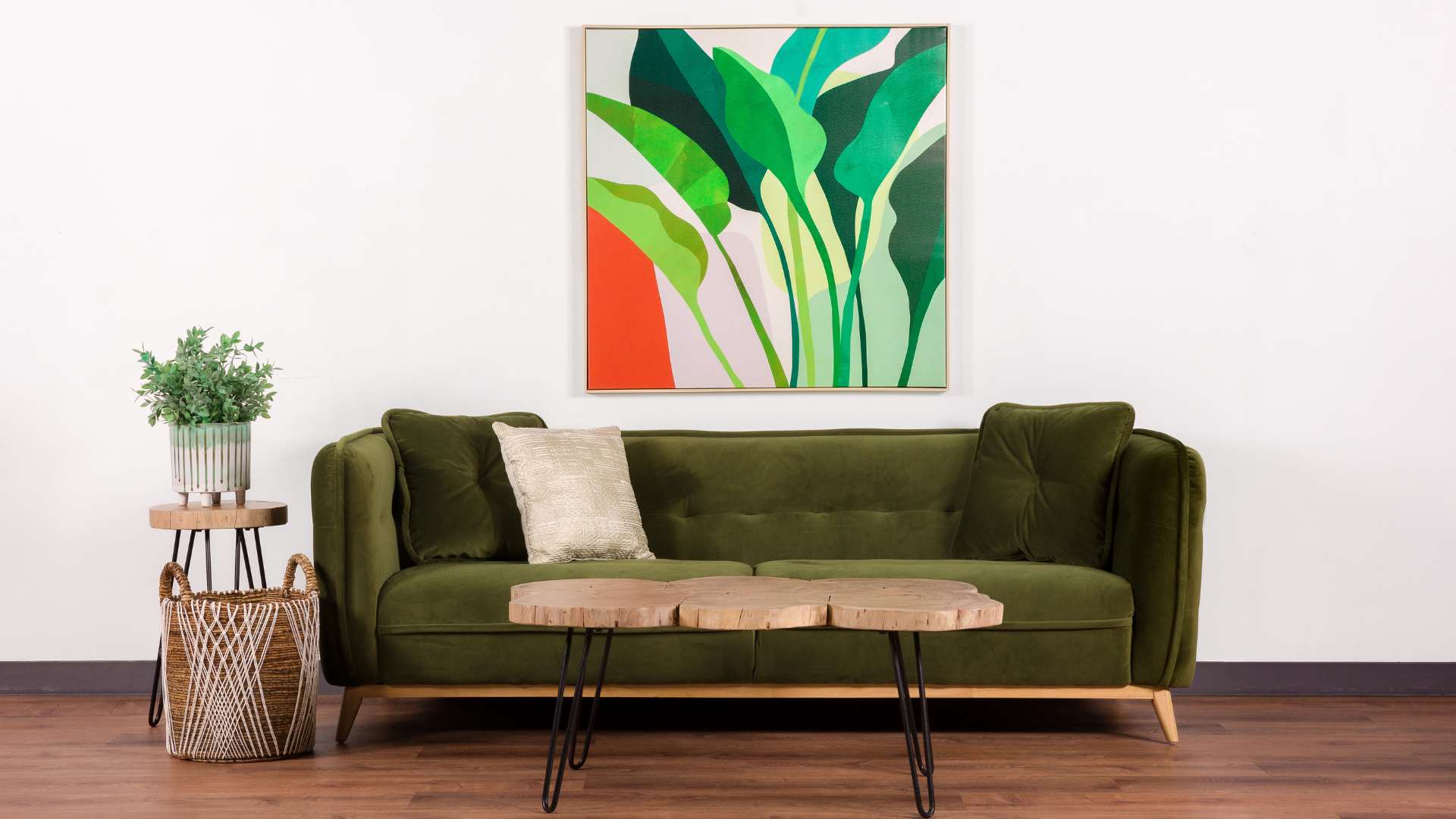Maria green sofa